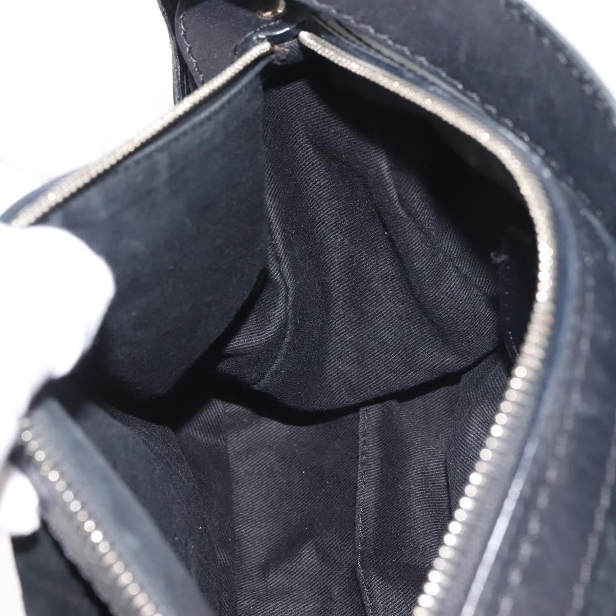 Bally Vintage Suede Black Suede Shoulder Bag Bag (Pre-Owned)