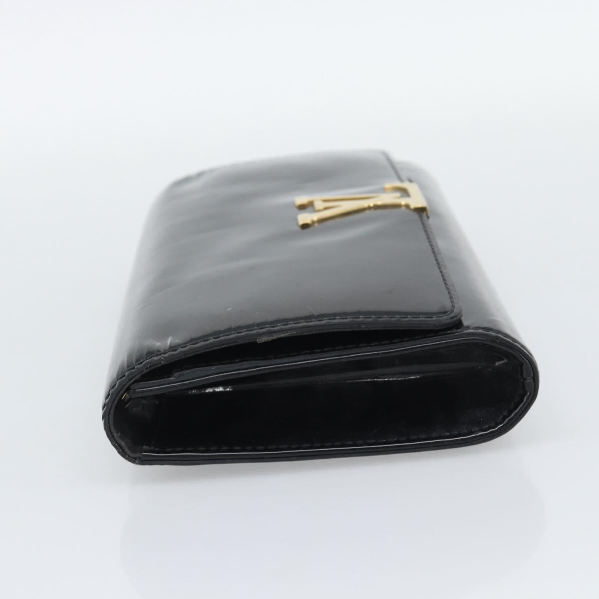 Louis Vuitton Louise Clutch Patent Black Patent_Leather Clutche & Pouche Bag (Pre-Owned)
