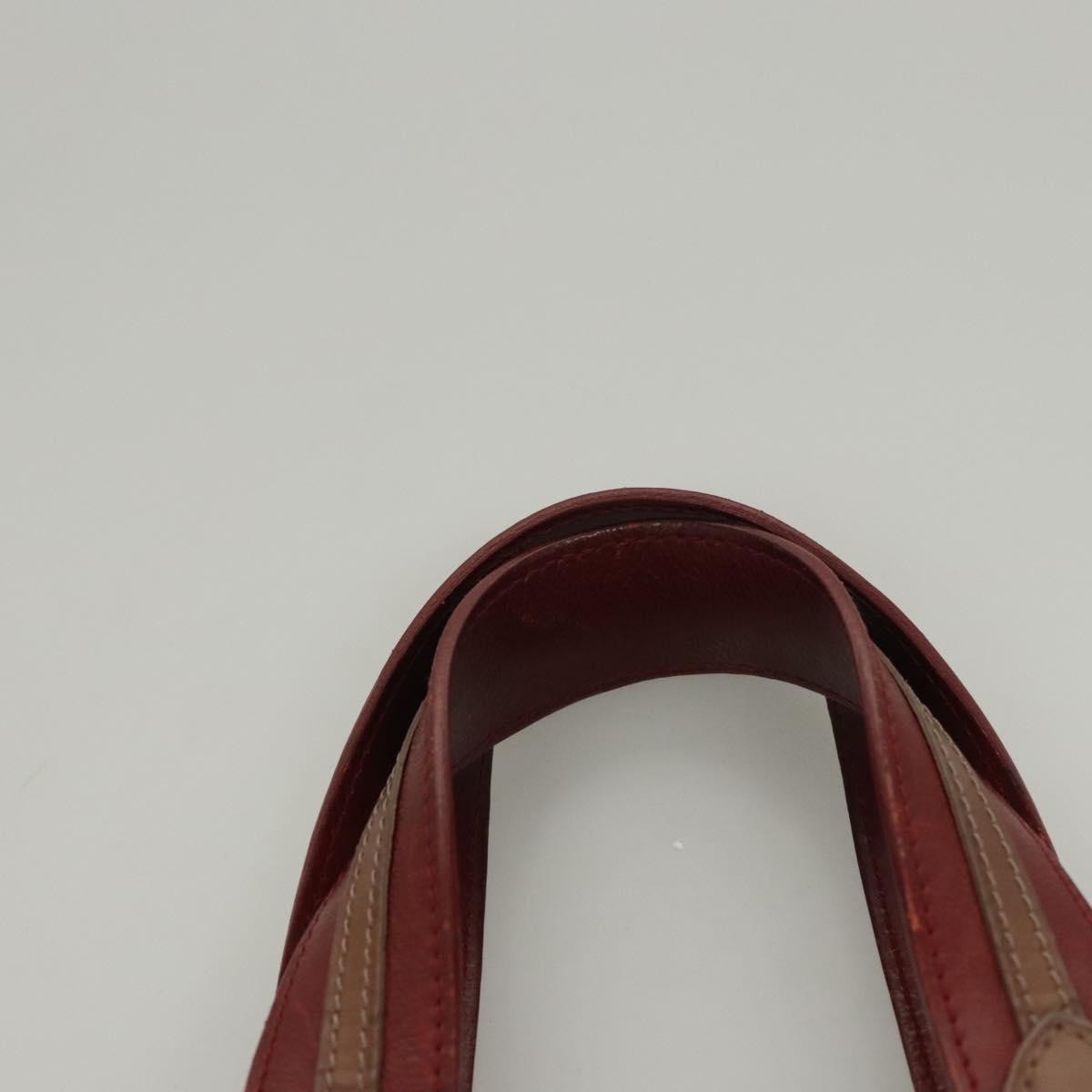 Louis Vuitton Aviator Limited Edition Monogram Jacquard Burgundy Canvas Handbag (Pre-Owned)