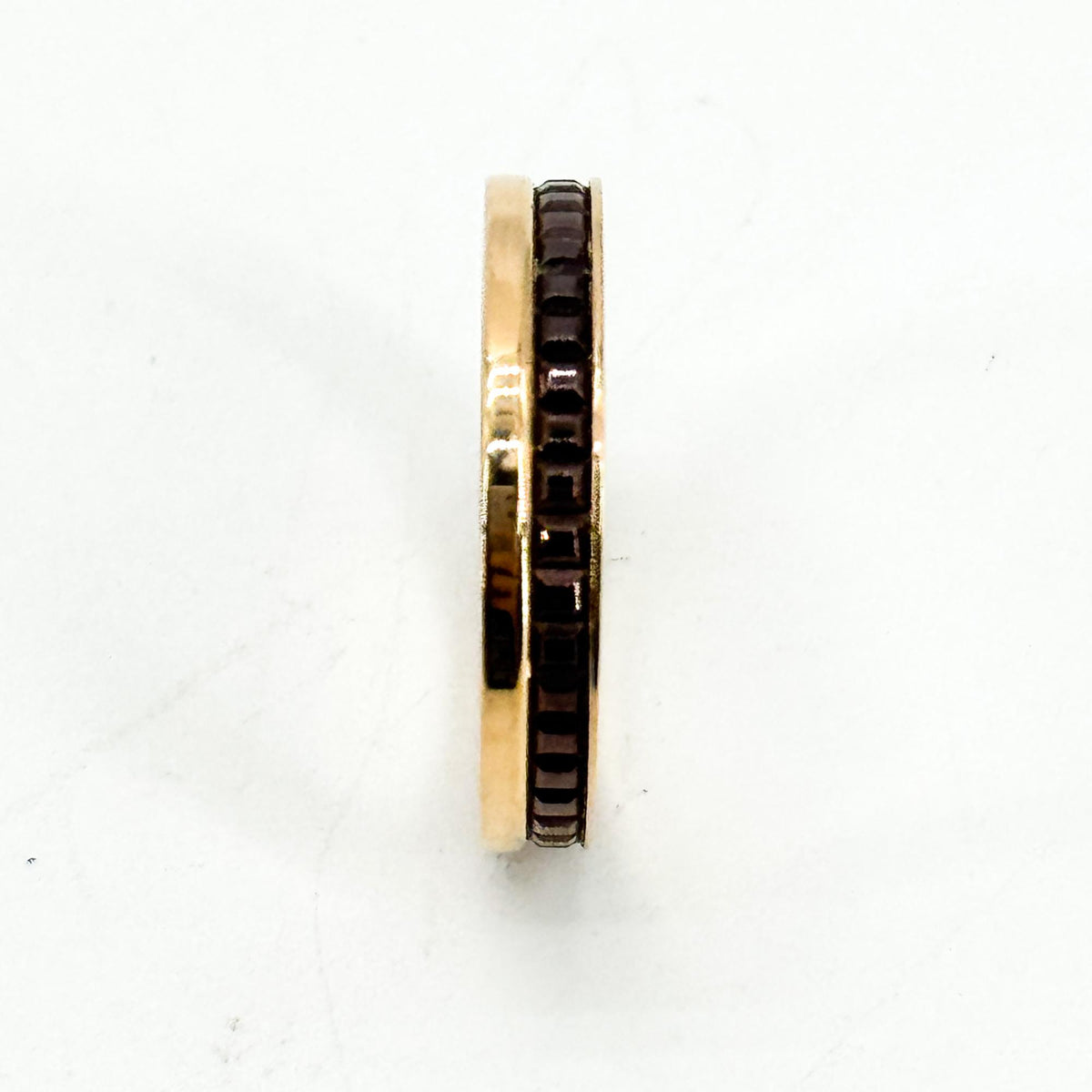 Boucheron Quatre 18K Pink Gold Gold Yellow_Gold Ring Jewelry (Pre-Owned)