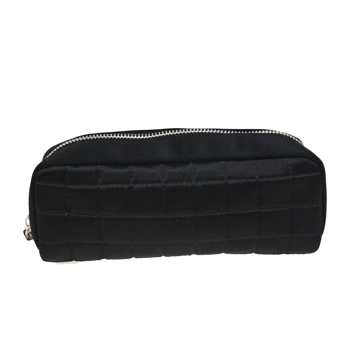 Chanel Chocolate Bar Clutch Nylon Black Nylon Clutche & Pouche Bag (Pre-Owned)