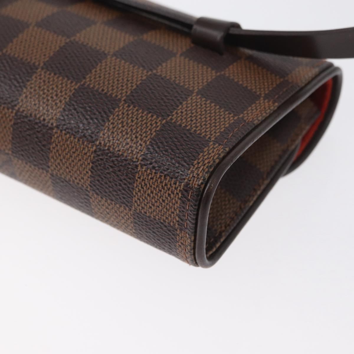 Louis Vuitton Florentine Waist Monogram Canvas Brown Canvas Clutche & Pouche Bag (Pre-Owned)
