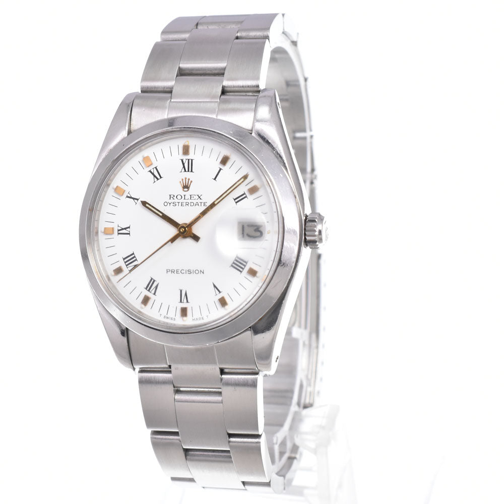 Rolex Oyster Precision Steel Watch (Pre-Owned)