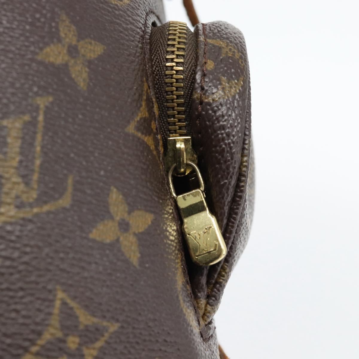 Louis Vuitton Vintage Montsouris Monogram Canvas Brown Canvas Backpack Bag (Pre-Owned)