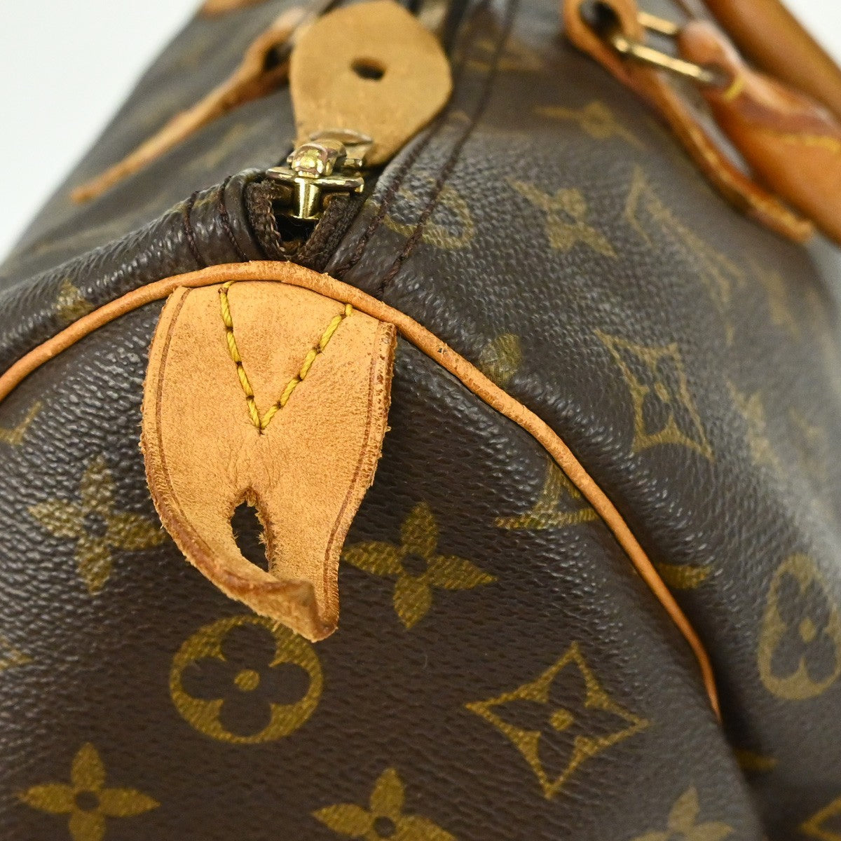 Louis Vuitton Speedy Monogram Canvas Brown Canvas Handbag (Pre-Owned)
