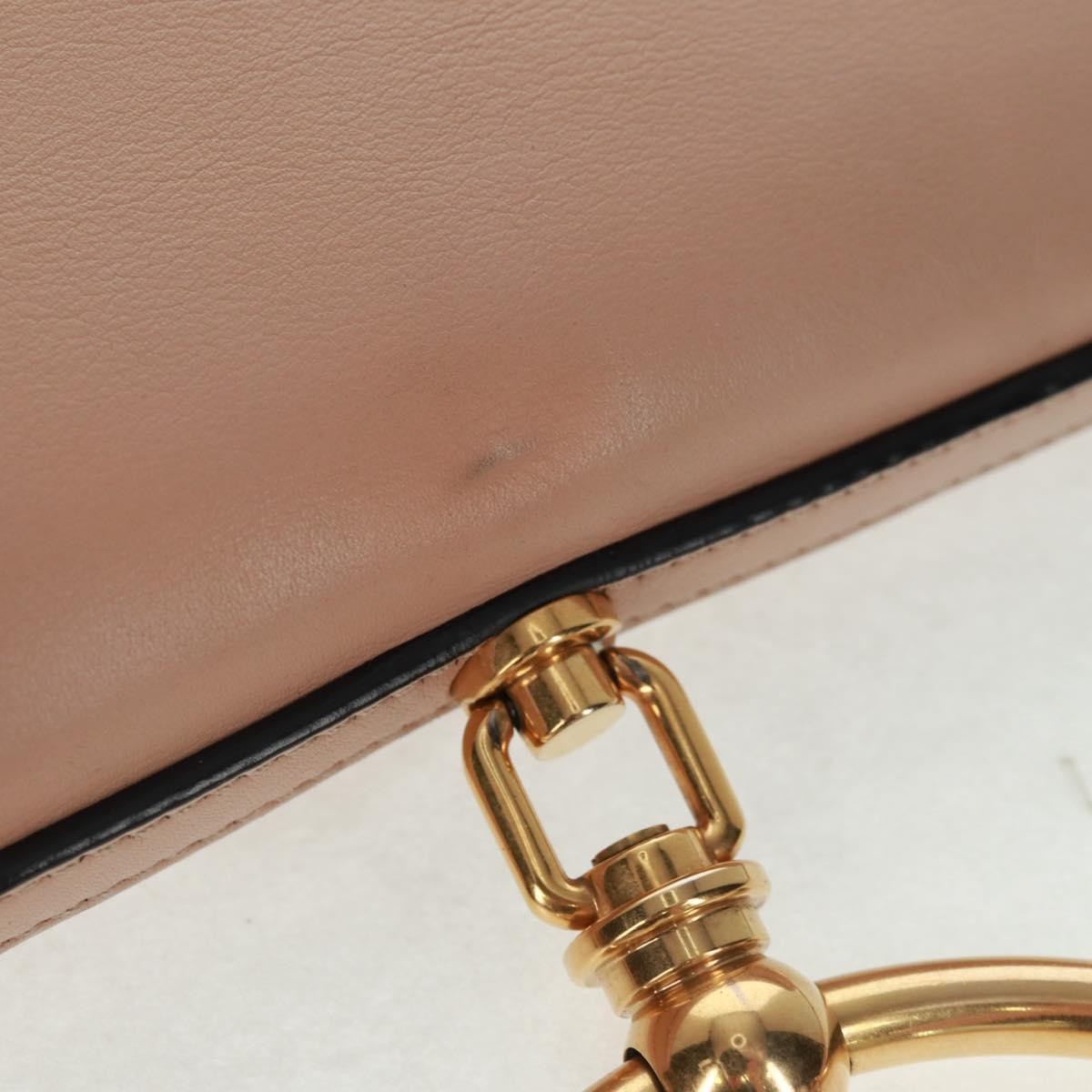 Chloe Nile Leather Pink Leather Handbag (Pre-Owned)