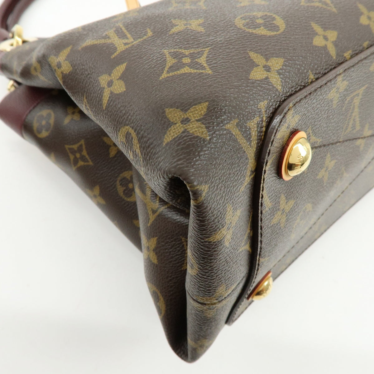 Louis Vuitton Olympe Monogram Canvas Brown Canvas Handbag (Pre-Owned)
