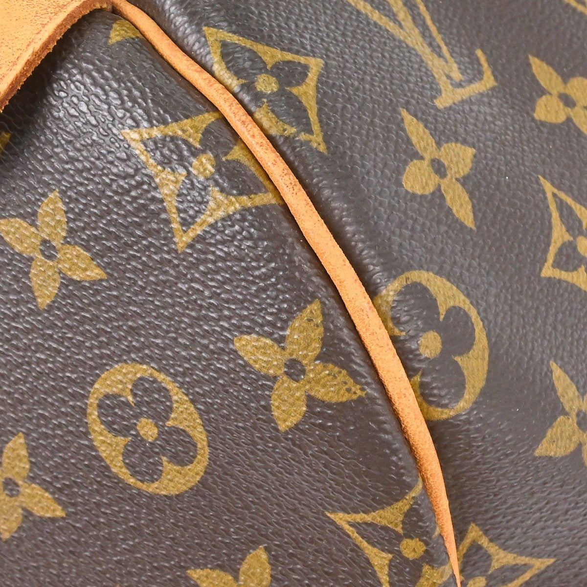Louis Vuitton Keepall Monogram Canvas Brown Canvas Travel Bag Bag (Pre-Owned)