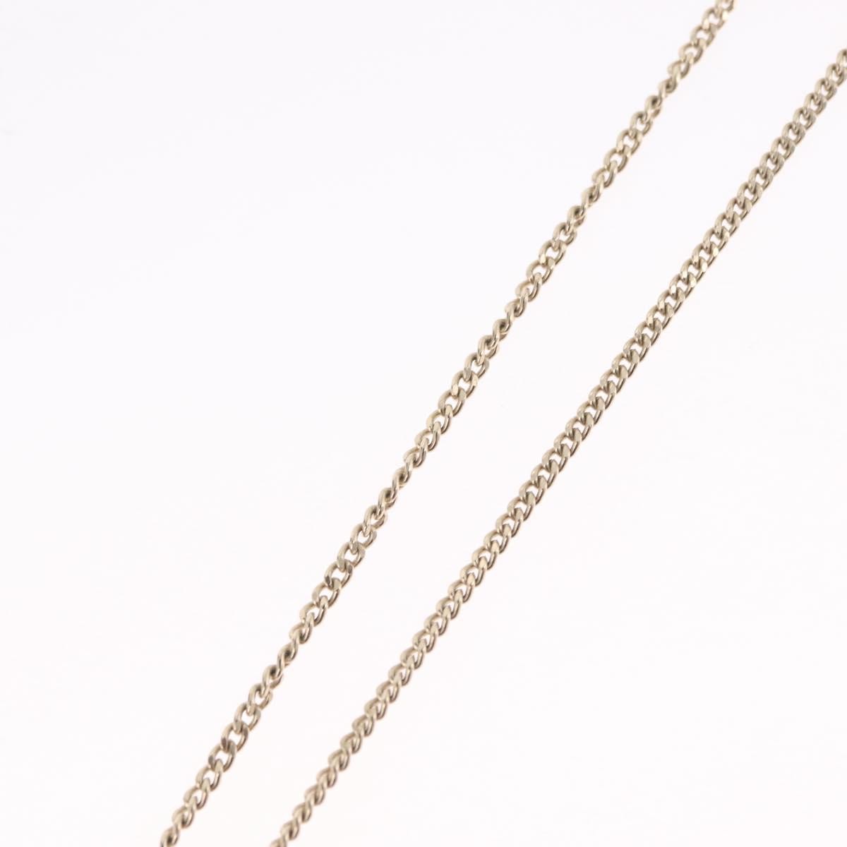 Chanel Multi-Logo Engraved Cc Pendant Metal With Crystals Gold Metal Necklace Jewelry (Pre-Owned)