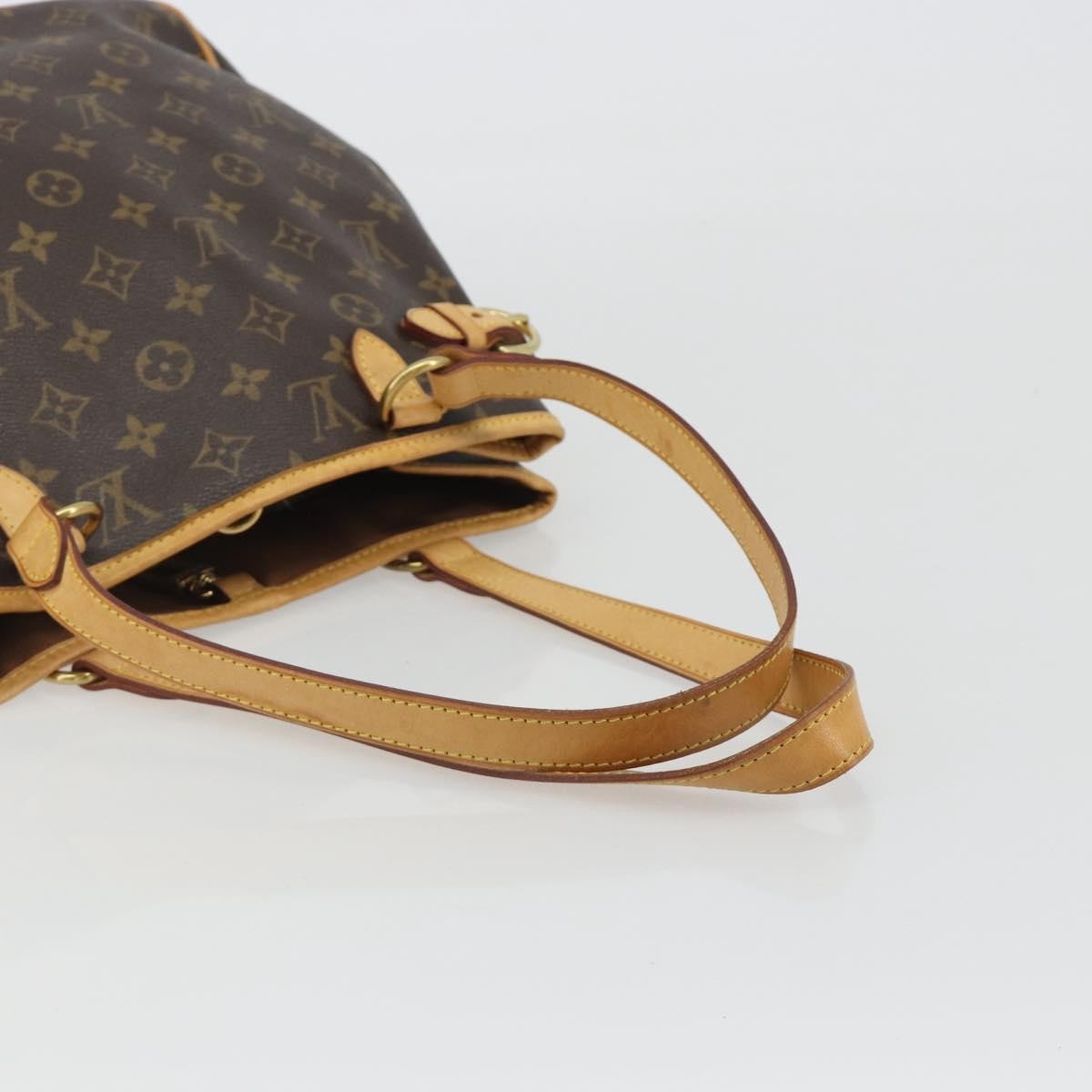 Louis Vuitton Batignolles Monogram Canvas Brown Canvas Shoulder Bag Bag (Pre-Owned)