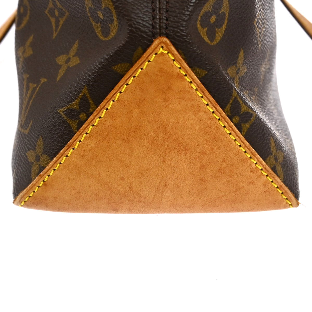 Louis Vuitton Cabas Piano Damier Ebene Brown Canvas Tote Bag Bag (Pre-Owned)
