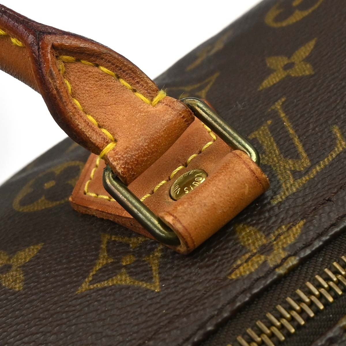 Louis Vuitton Speedy Monogram Canvas Brown Canvas Handbag (Pre-Owned)