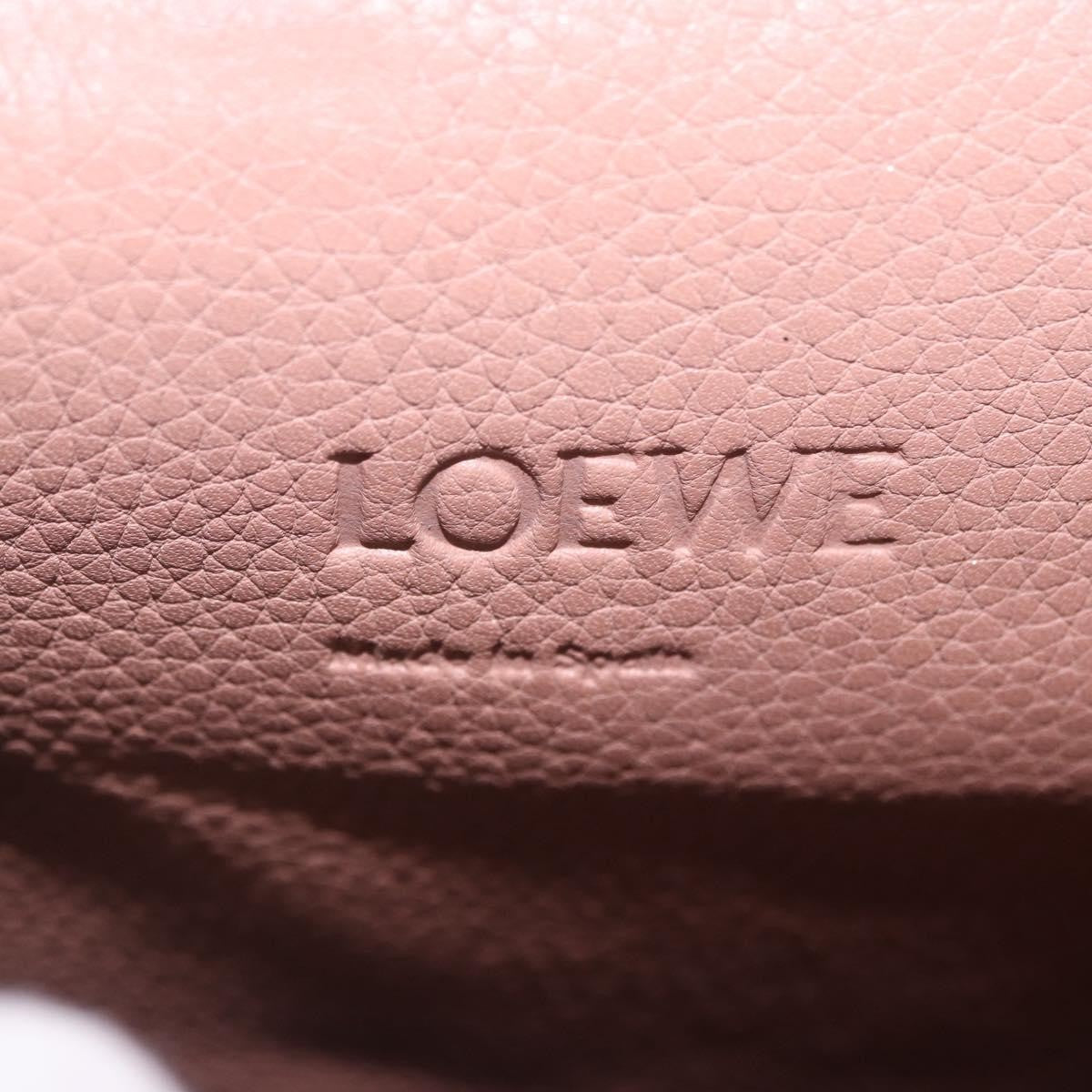 Loewe Barcelona Leather Pink Leather Shoulder Bag Bag (Pre-Owned)