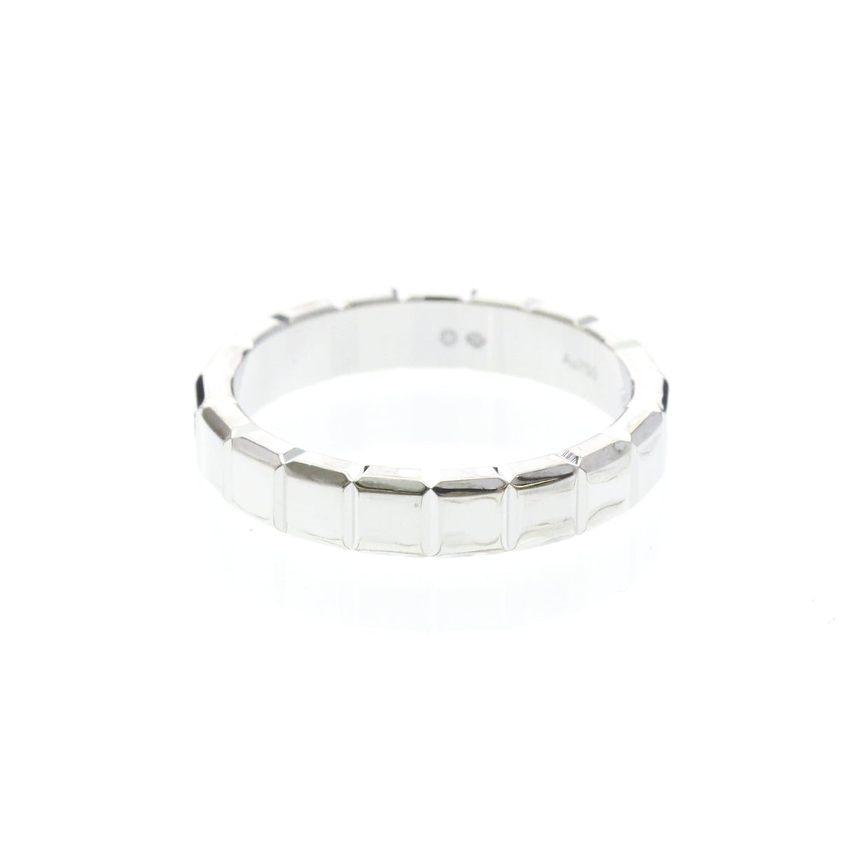 Chopard Ice Cube Pure Pendant 18K White Gold And Diamonds Silver White_Gold Ring Jewelry (Pre-Owned)