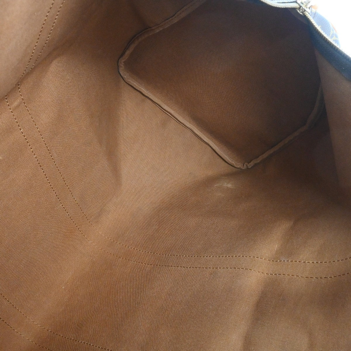 Louis Vuitton Keepall Monogram Canvas Brown Canvas Travel Bag Bag (Pre-Owned)