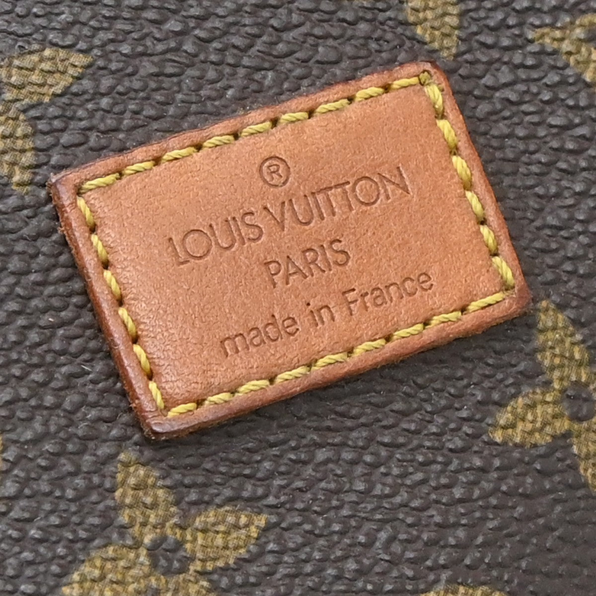 Louis Vuitton Saumur Monogram Canvas Brown Canvas Shoulder Bag Bag (Pre-Owned)