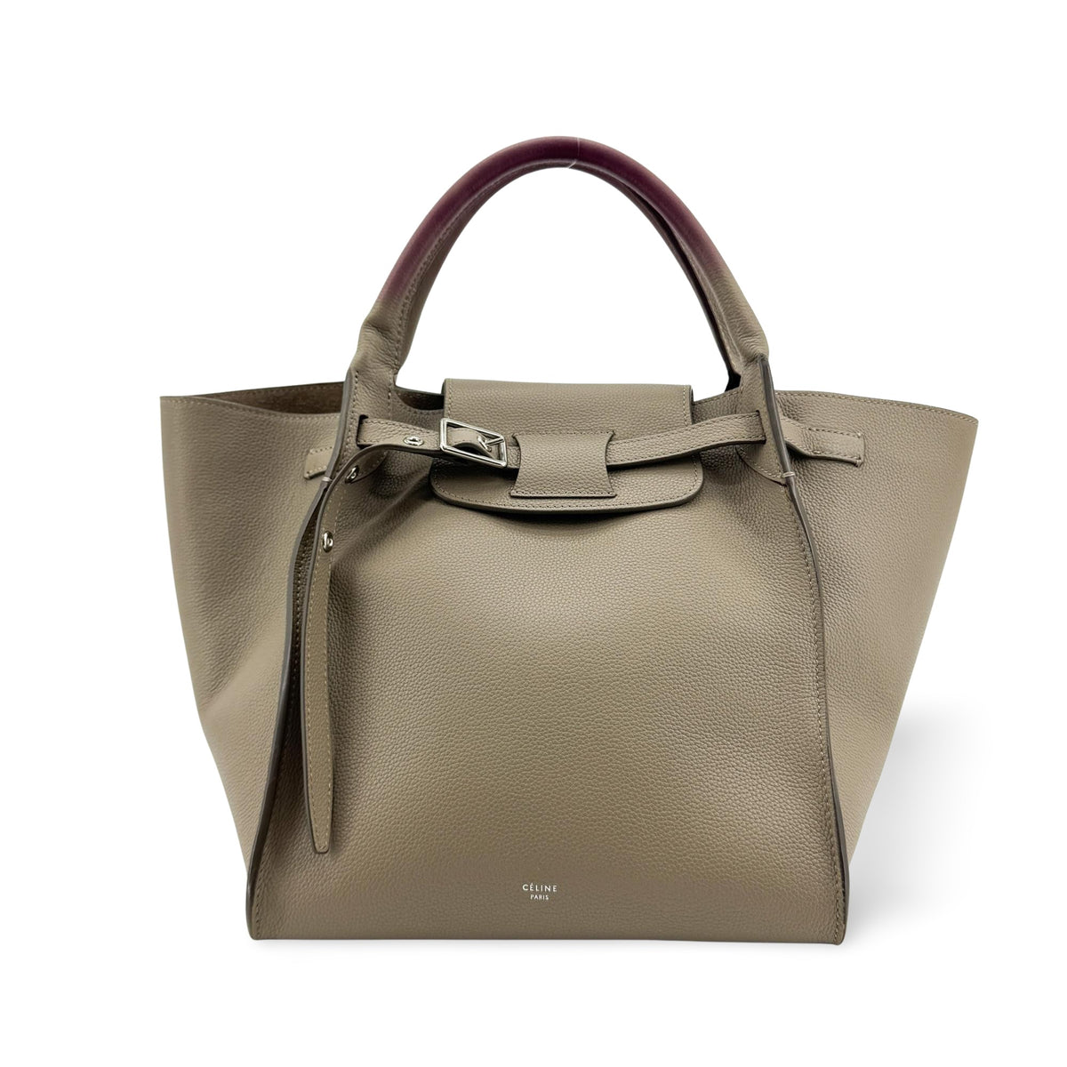 Celine Big Grained Calfskin Beige Calfskin Handbag (Pre-Owned)