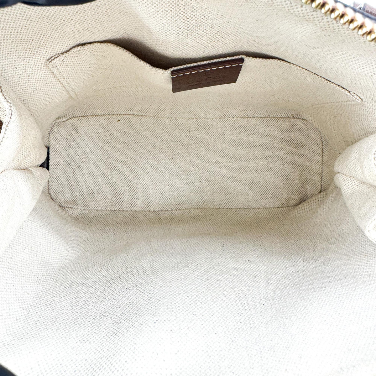 Gucci Horsebit 1955 Top Handle Gg Coated Canvas With Leather Brown Canvas Handbag (Pre-Owned)