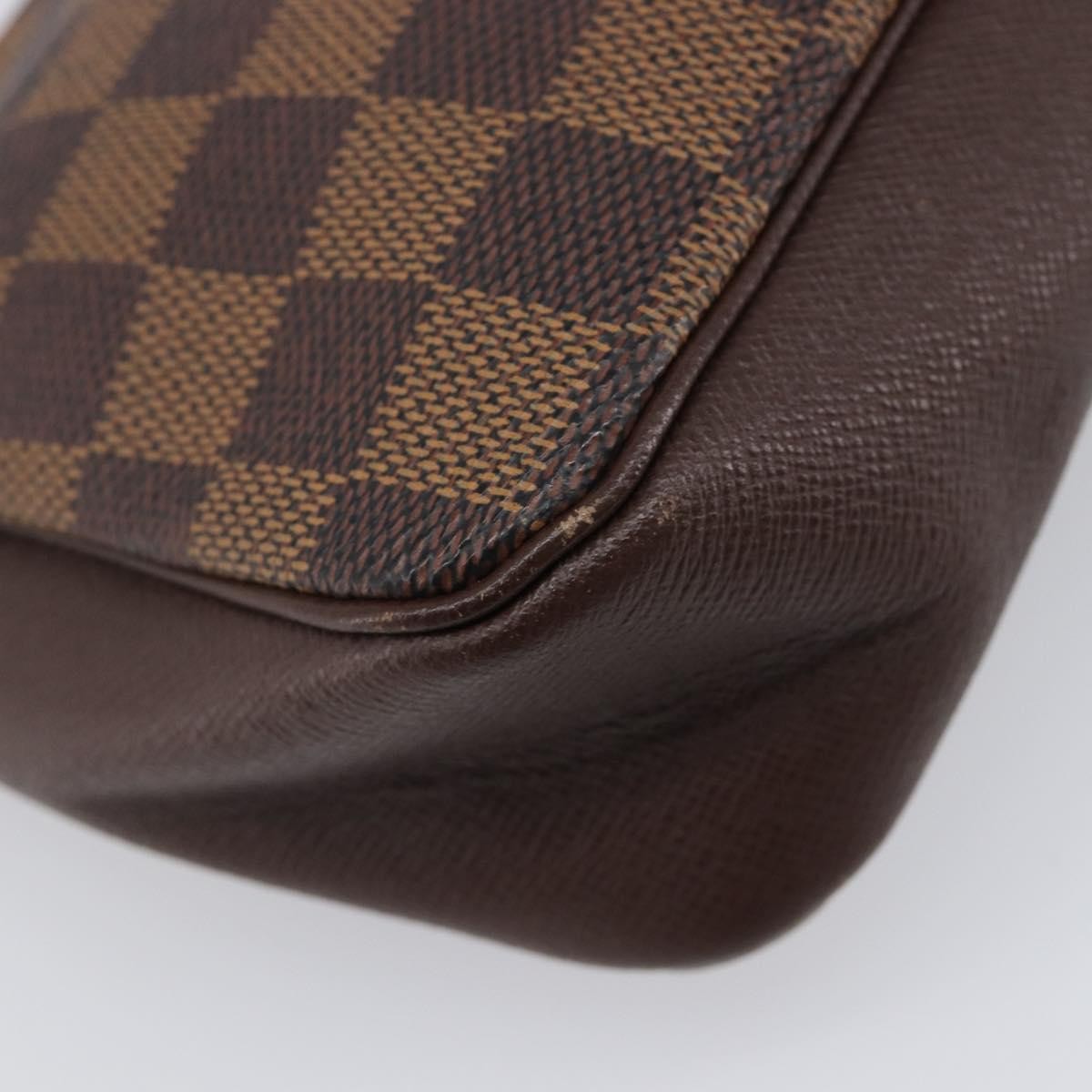 Louis Vuitton Trousse Make Up Damier Brown Canvas Clutche & Pouche Bag (Pre-Owned)