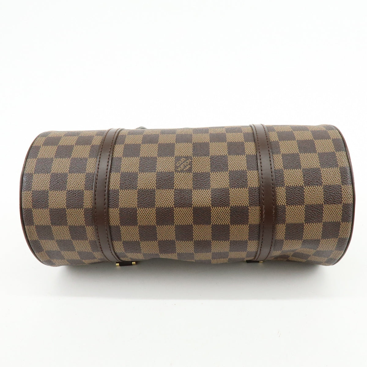 Louis Vuitton Papillon Damier Ebene Brown Canvas Handbag (Pre-Owned)