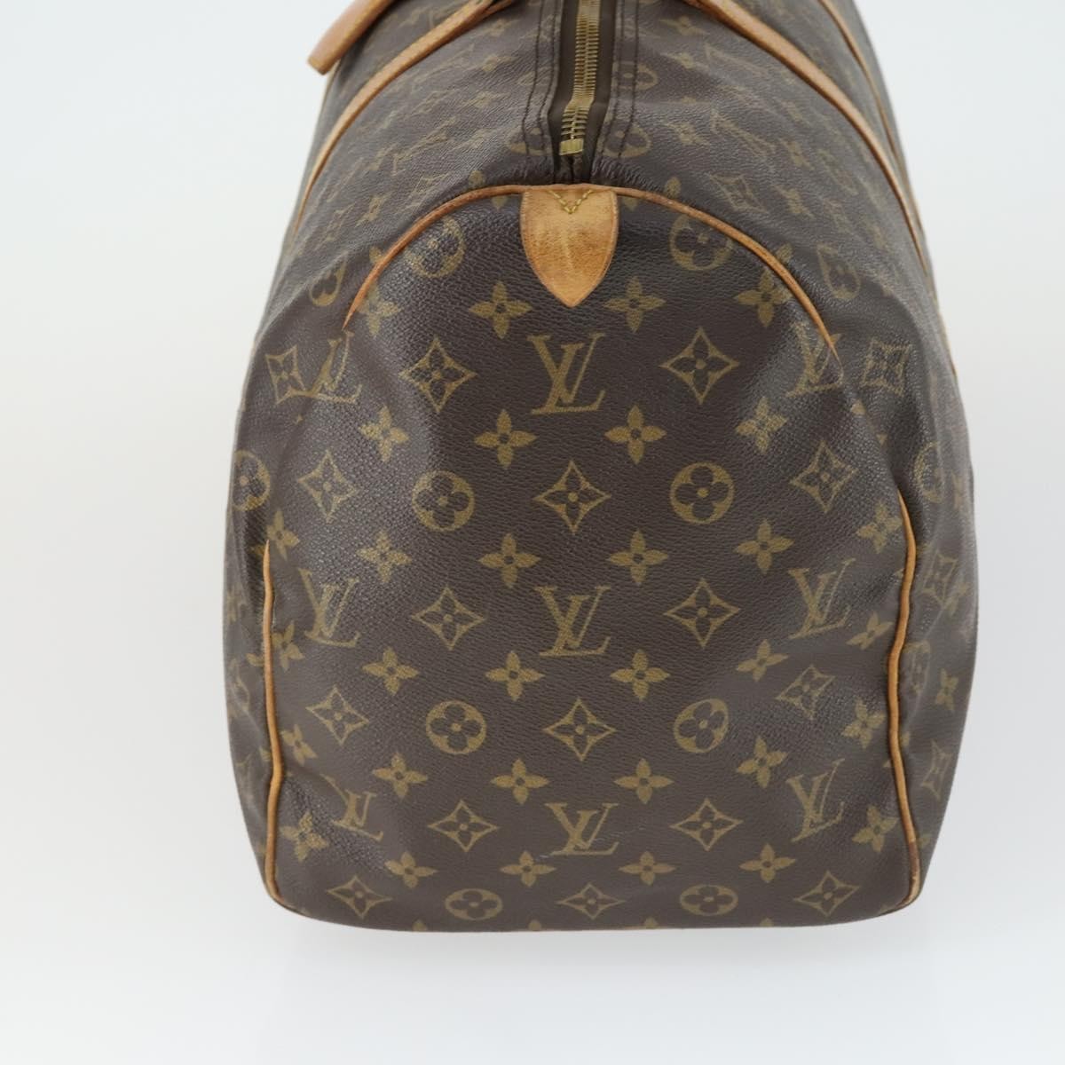 Louis Vuitton Keepall Monogram Canvas Brown Canvas Travel Bag Bag (Pre-Owned)