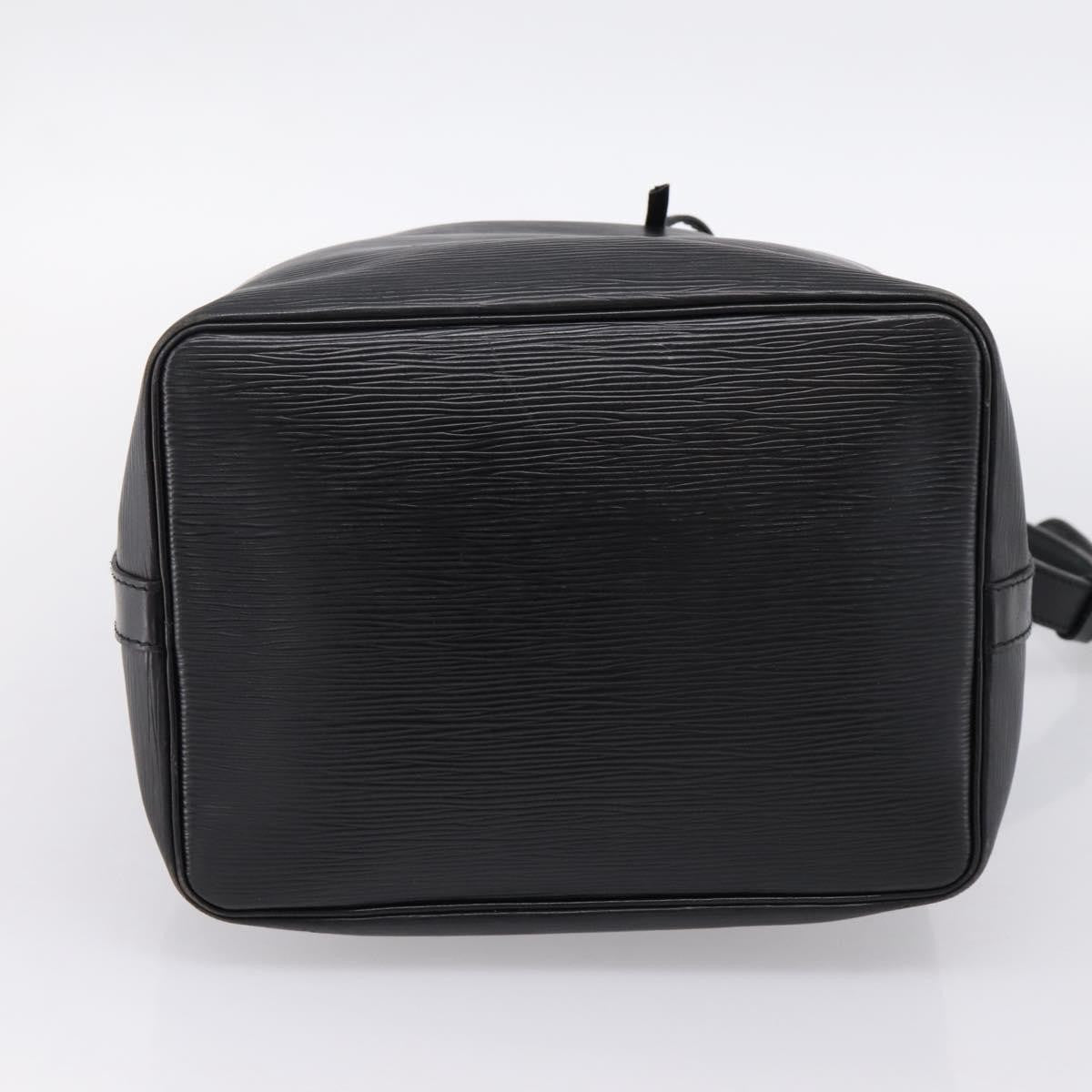 Louis Vuitton Petit Noe Epi Leather Black Leather Shoulder Bag Bag (Pre-Owned)