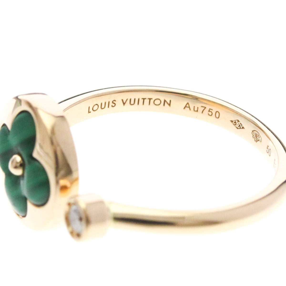Louis Vuitton Color Blossom Mini Sun 18K Rose Gold With Mother Of Pearl And Diamond Gold Pink_Gold Ring Jewelry (Pre-Owned)