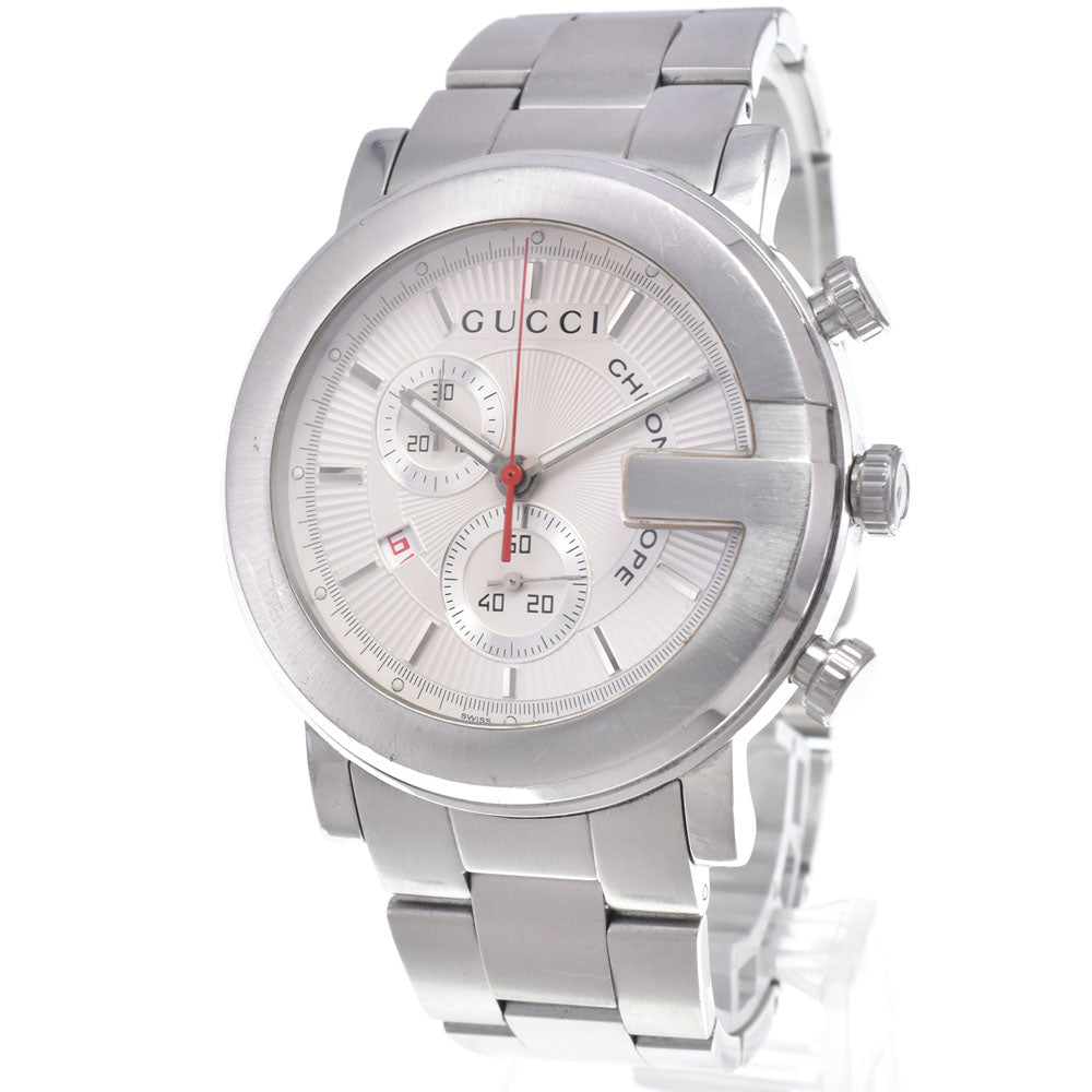 Gucci G-Chrono Chronograph Quartz Stainless Steel Watch (Pre-Owned)