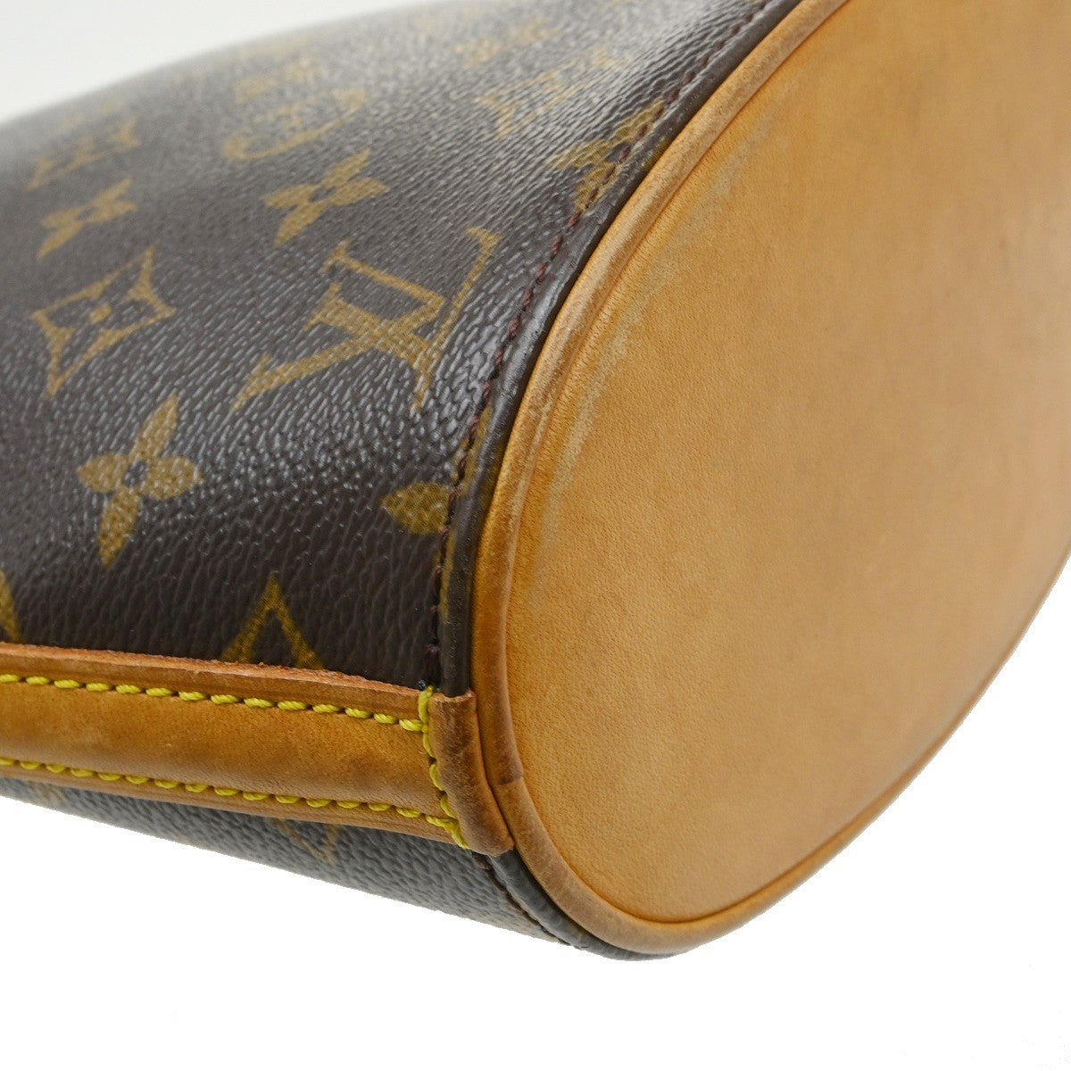 Louis Vuitton Drouot Monogram Canvas Brown Canvas Handbag (Pre-Owned)