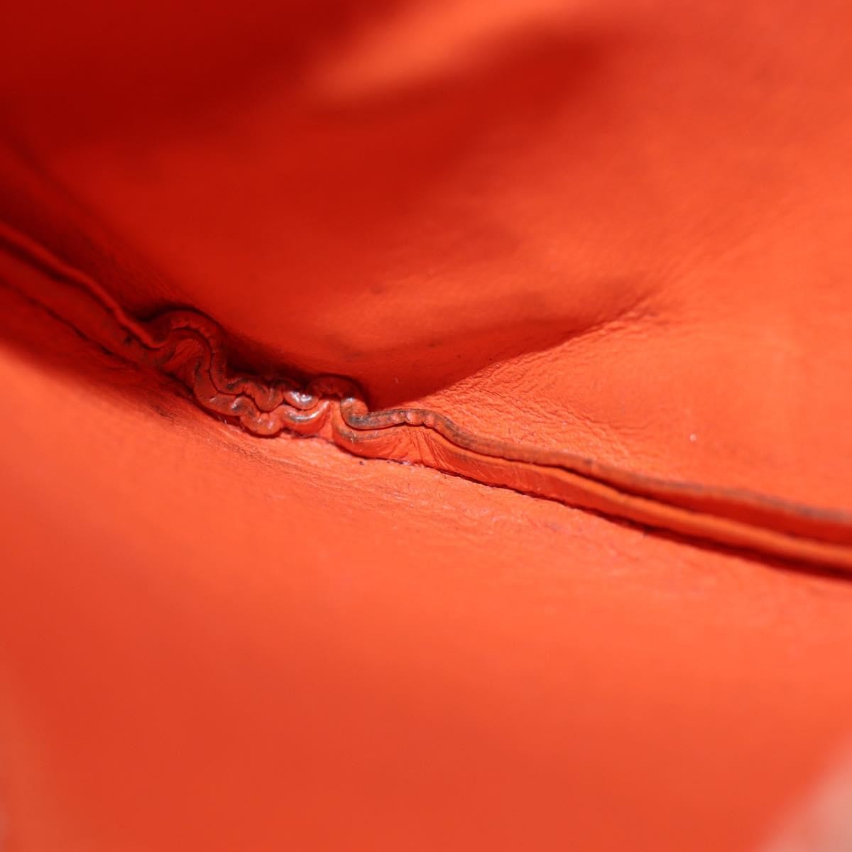 Louis Vuitton Pochette Clés Everyday Lv Leather Orange Leather Wallets Accessory (Pre-Owned)