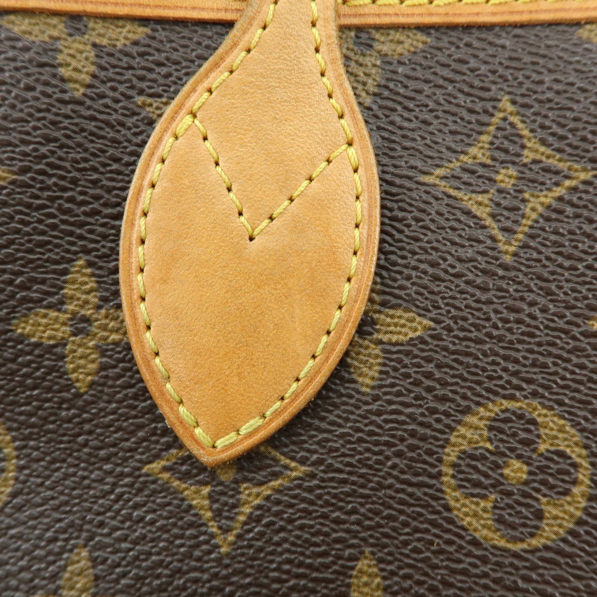 Louis Vuitton Neverfull Monogram Canvas Brown Canvas Tote Bag Bag (Pre-Owned)
