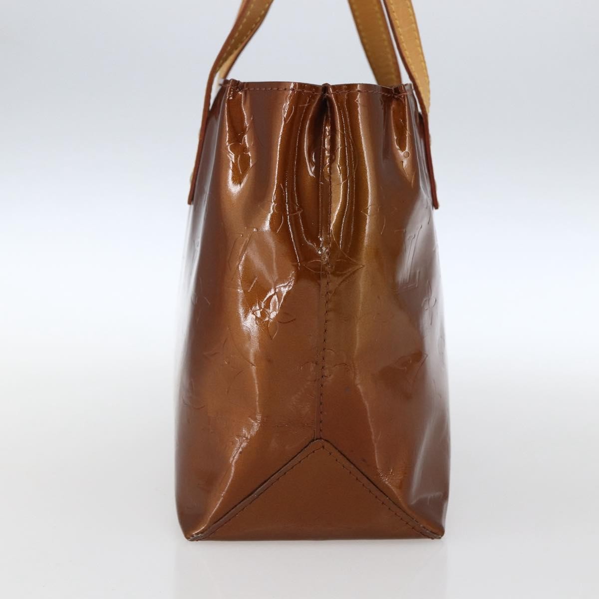 Louis Vuitton Reade Monogram Vernis Brown Patent_Leather Handbag (Pre-Owned)