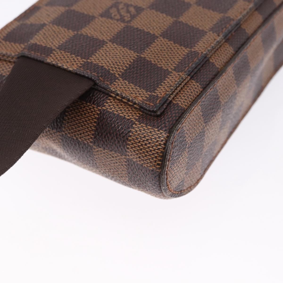 Louis Vuitton Geronimos Damier Brown Canvas Clutche & Pouche Bag (Pre-Owned)
