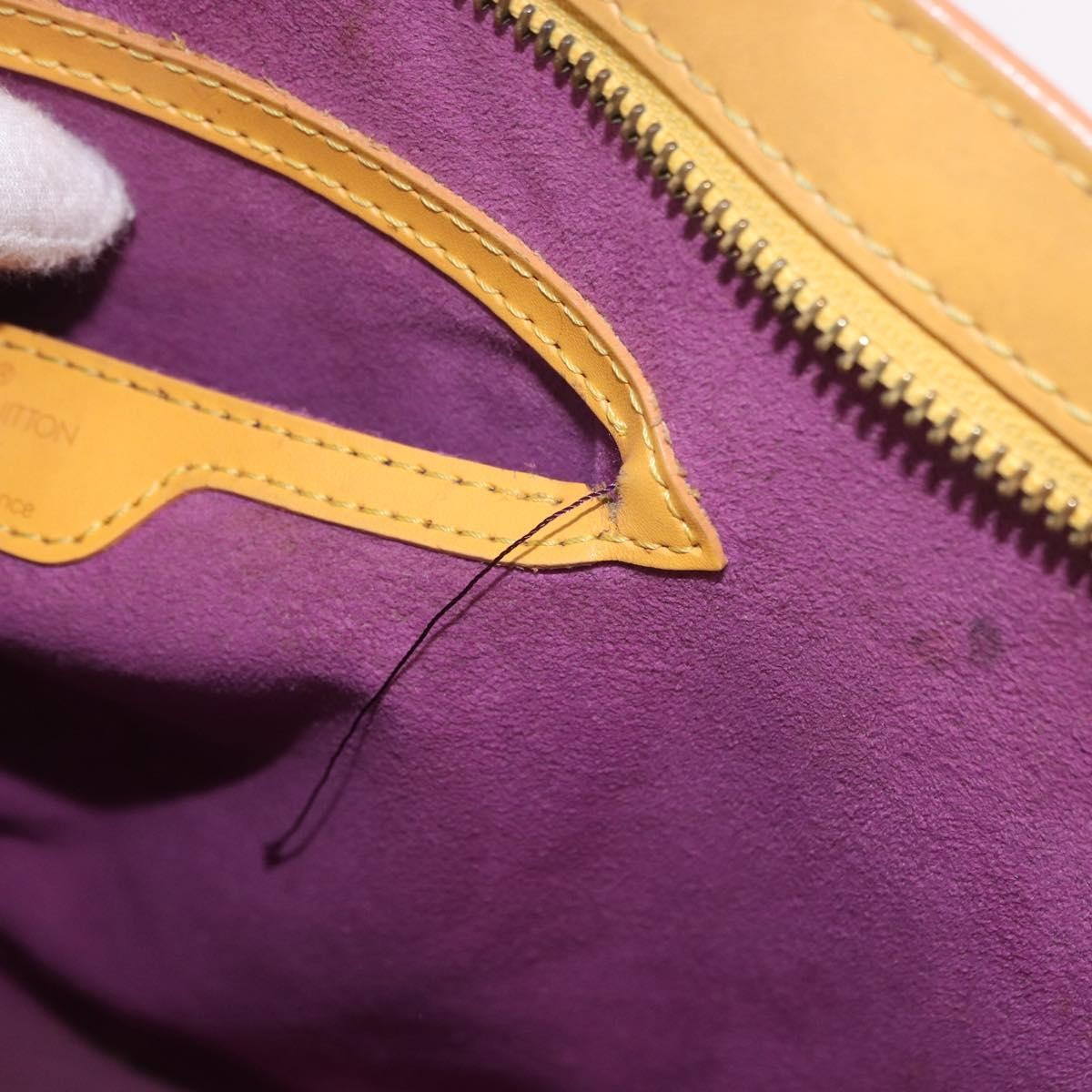 Louis Vuitton Saint Jacques Epi Yellow Leather Handbag (Pre-Owned)