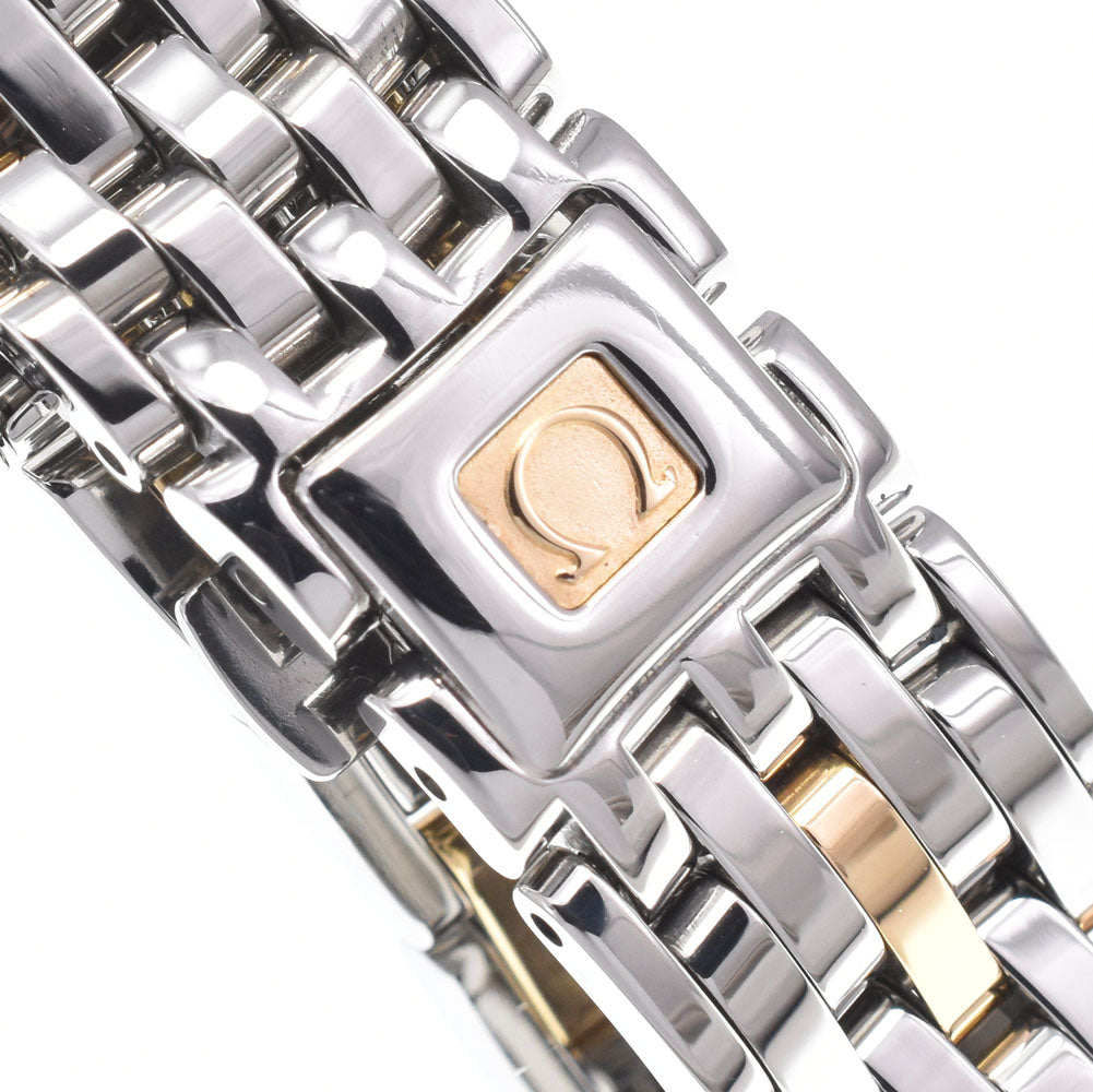 Omega De Ville Prestige Quartz Stainless Steel With Diamond Watch (Pre-Owned)