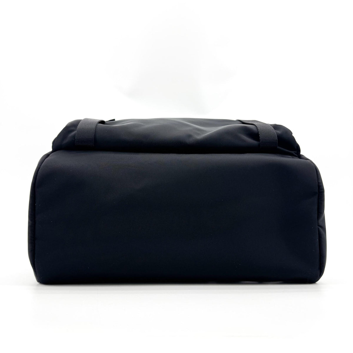 Prada Double Buckle Tessuto Black Nylon Backpack Bag (Pre-Owned)