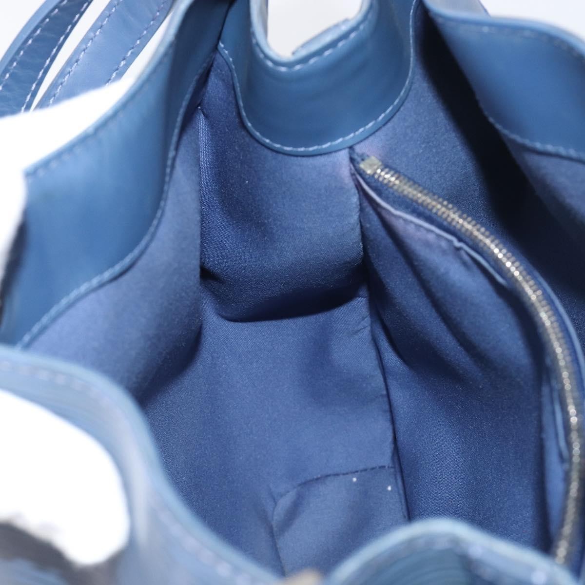 Louis Vuitton Mandara Epi Leather Blue Leather Shoulder Bag Bag (Pre-Owned)