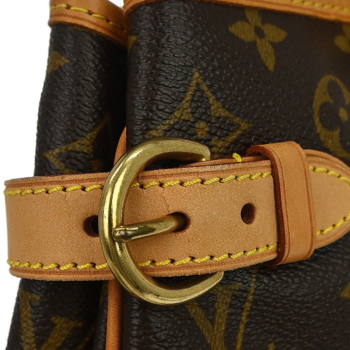 Louis Vuitton Batignolles Monogram Canvas Brown Canvas Shoulder Bag Bag (Pre-Owned)