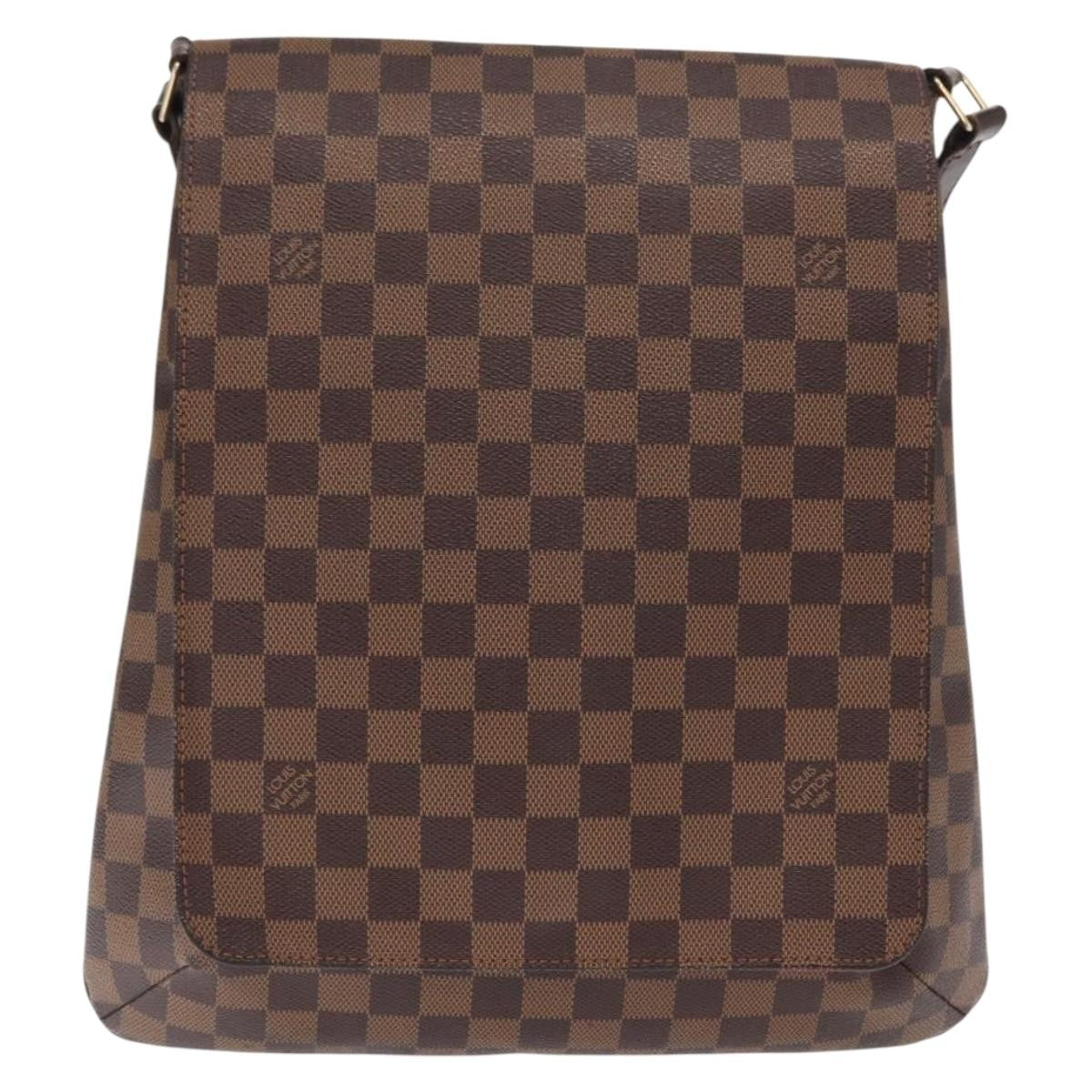 Louis Vuitton Musette Damier Brown Canvas Handbag (Pre-Owned)