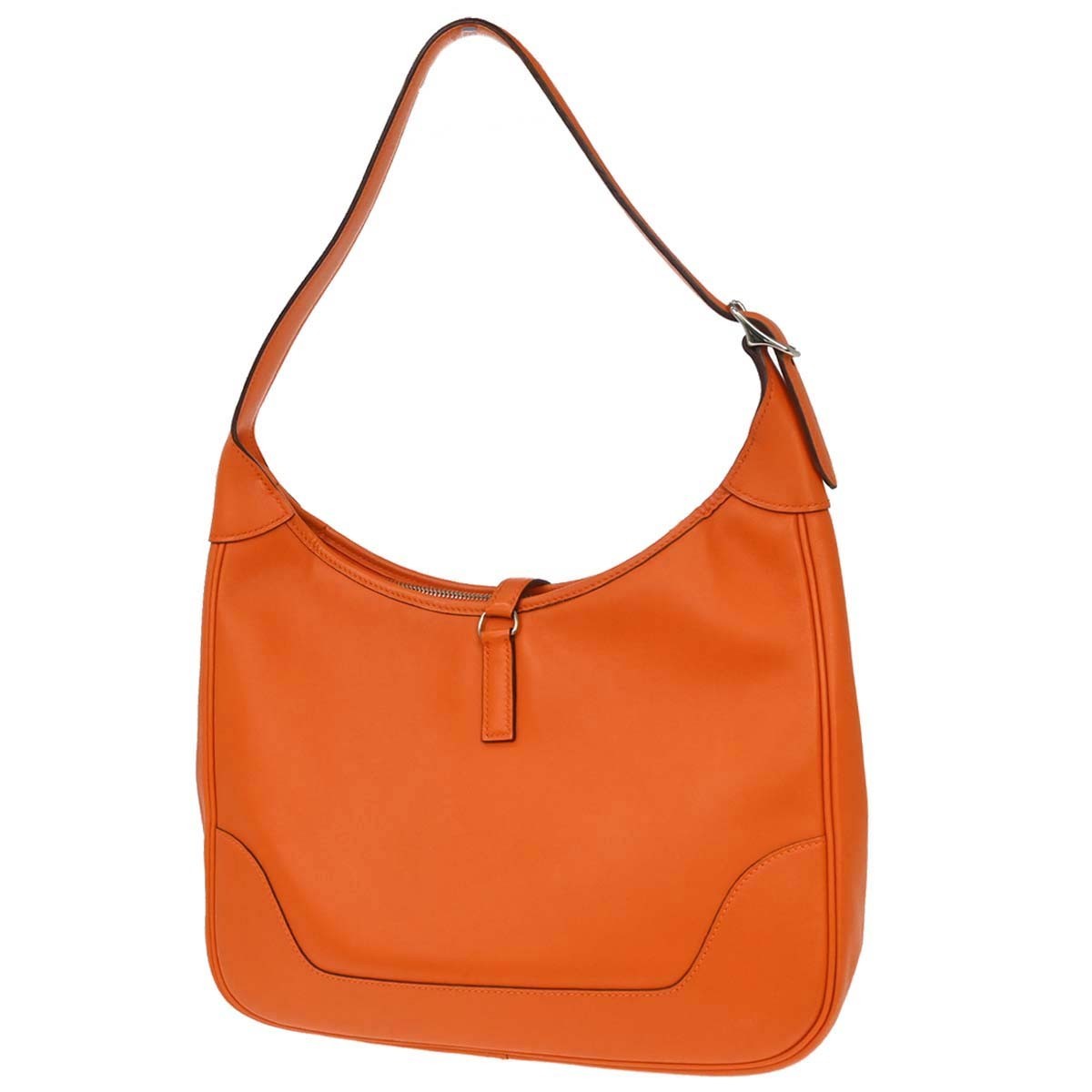 Hermes Trim Epsom Orange Leather Shoulder Bag Bag (Pre-Owned)