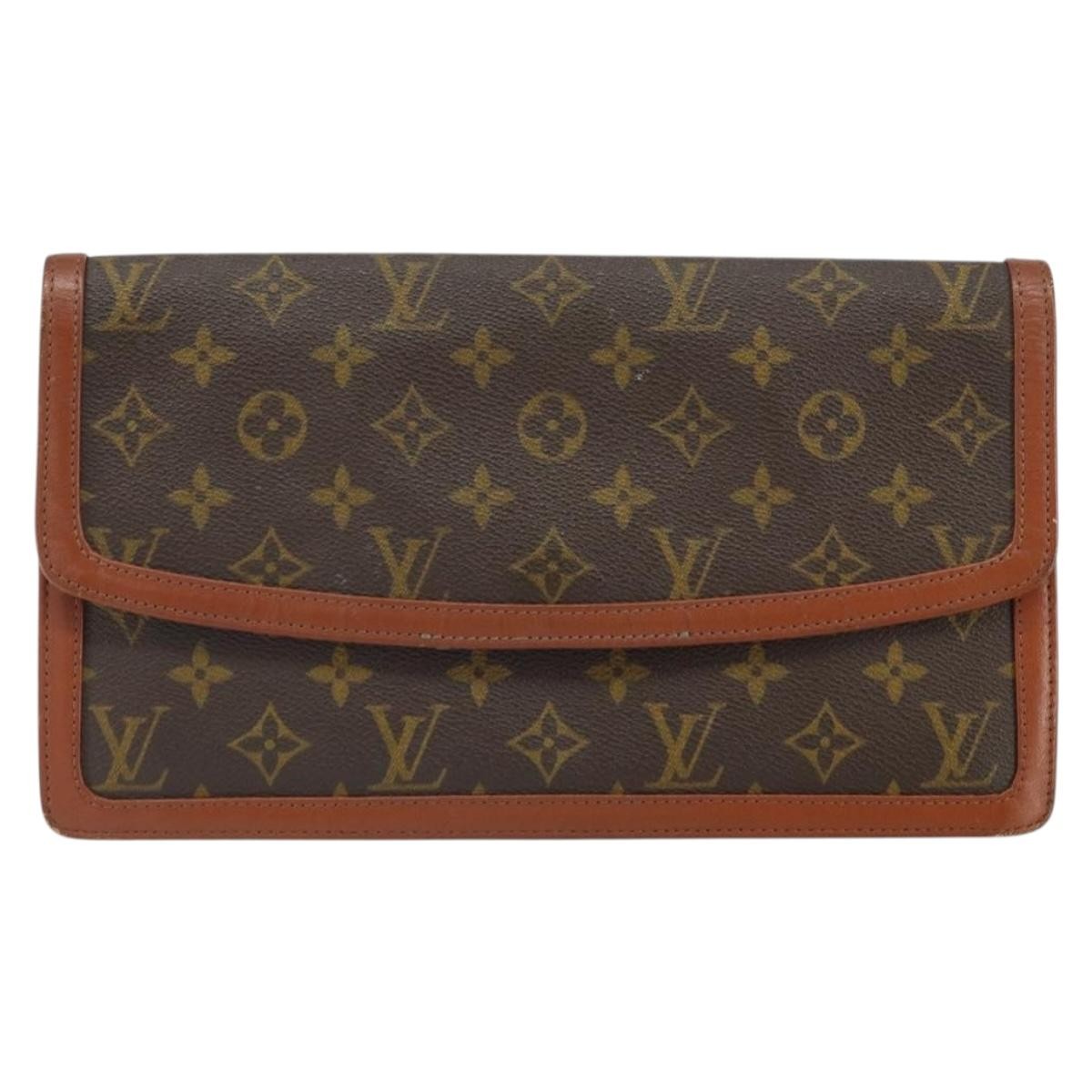 Louis Vuitton Dame Pochette Monogram Canvas Brown Canvas Clutche & Pouche Bag (Pre-Owned)