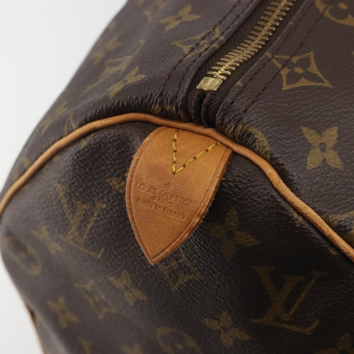 Louis Vuitton Keepall Monogram Brown Canvas Travel Bag Bag (Pre-Owned)