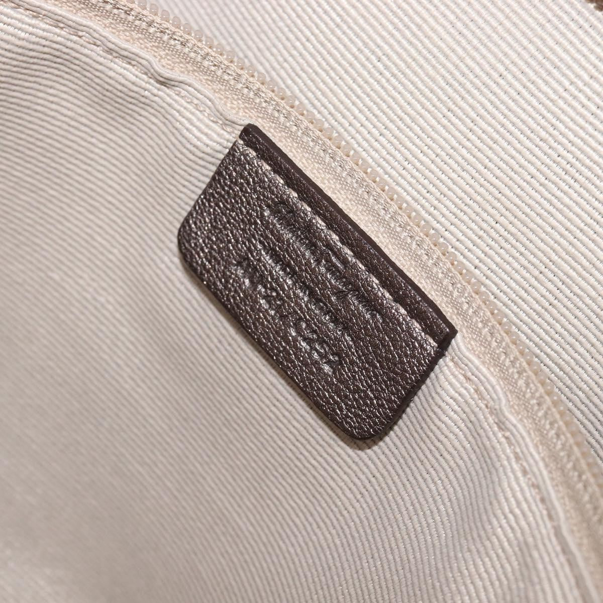 Salvatore Ferragamo Vala Tote Leather Silver Leather Tote Bag Bag (Pre-Owned)