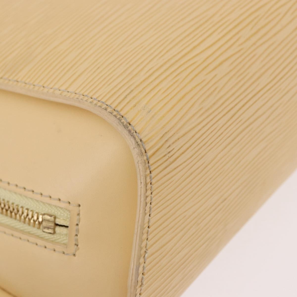 Louis Vuitton Mabillon Epi Leather Beige Leather Backpack Bag (Pre-Owned)