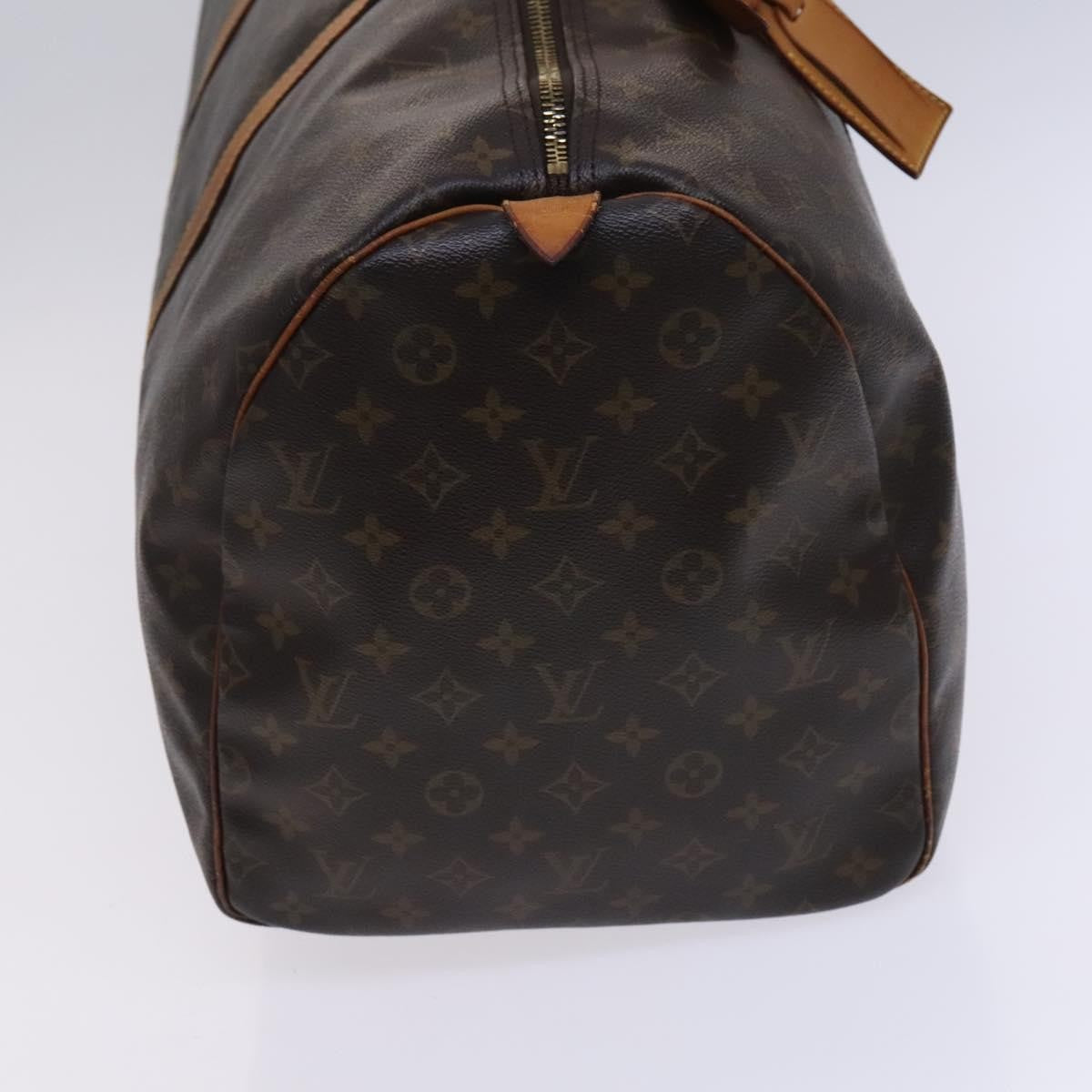Louis Vuitton Keepall Monogram Canvas Brown Canvas Travel Bag Bag (Pre-Owned)