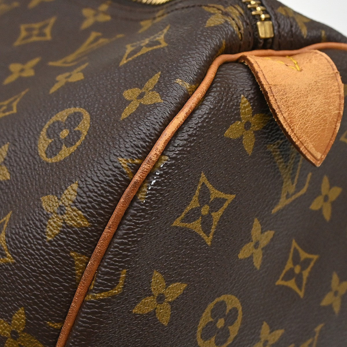 Louis Vuitton Keepall Monogram Brown Canvas Travel Bag Bag (Pre-Owned)