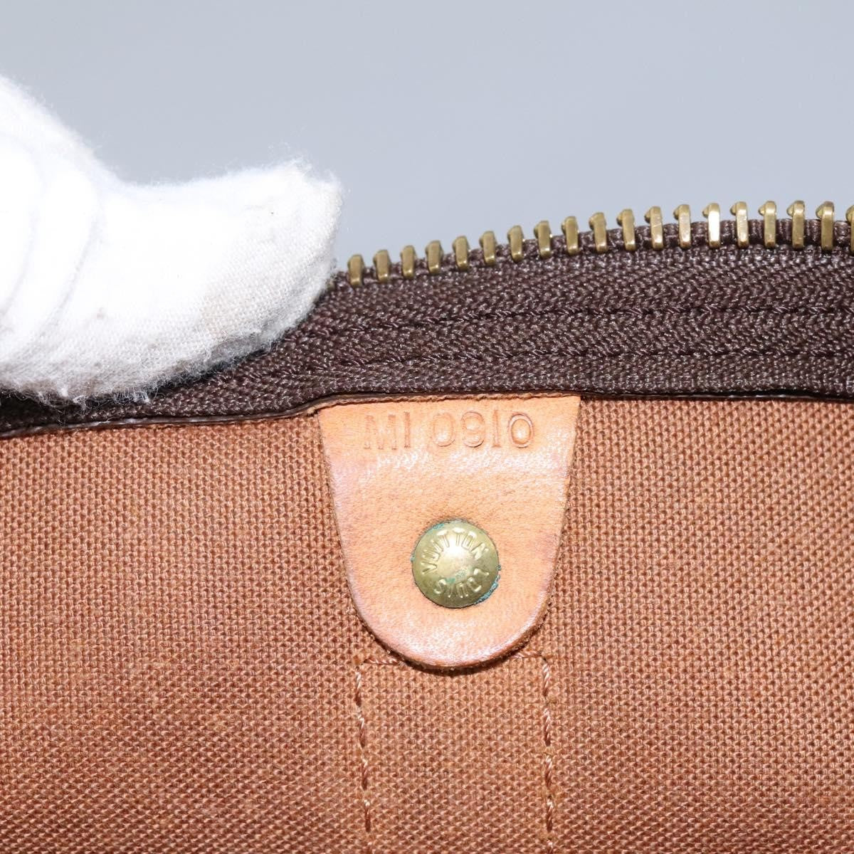 Louis Vuitton Keepall Monogram Canvas Brown Canvas Travel Bag Bag (Pre-Owned)