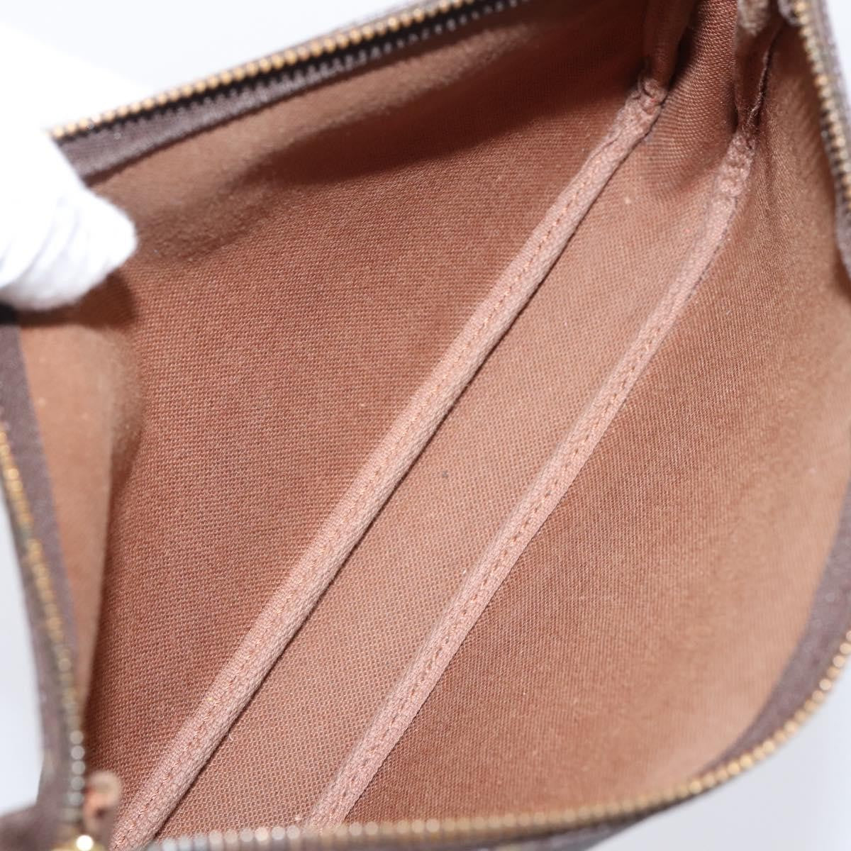 Louis Vuitton Pochette Accessoires Nm Monogram Canvas Brown Canvas Clutche & Pouche Bag (Pre-Owned)