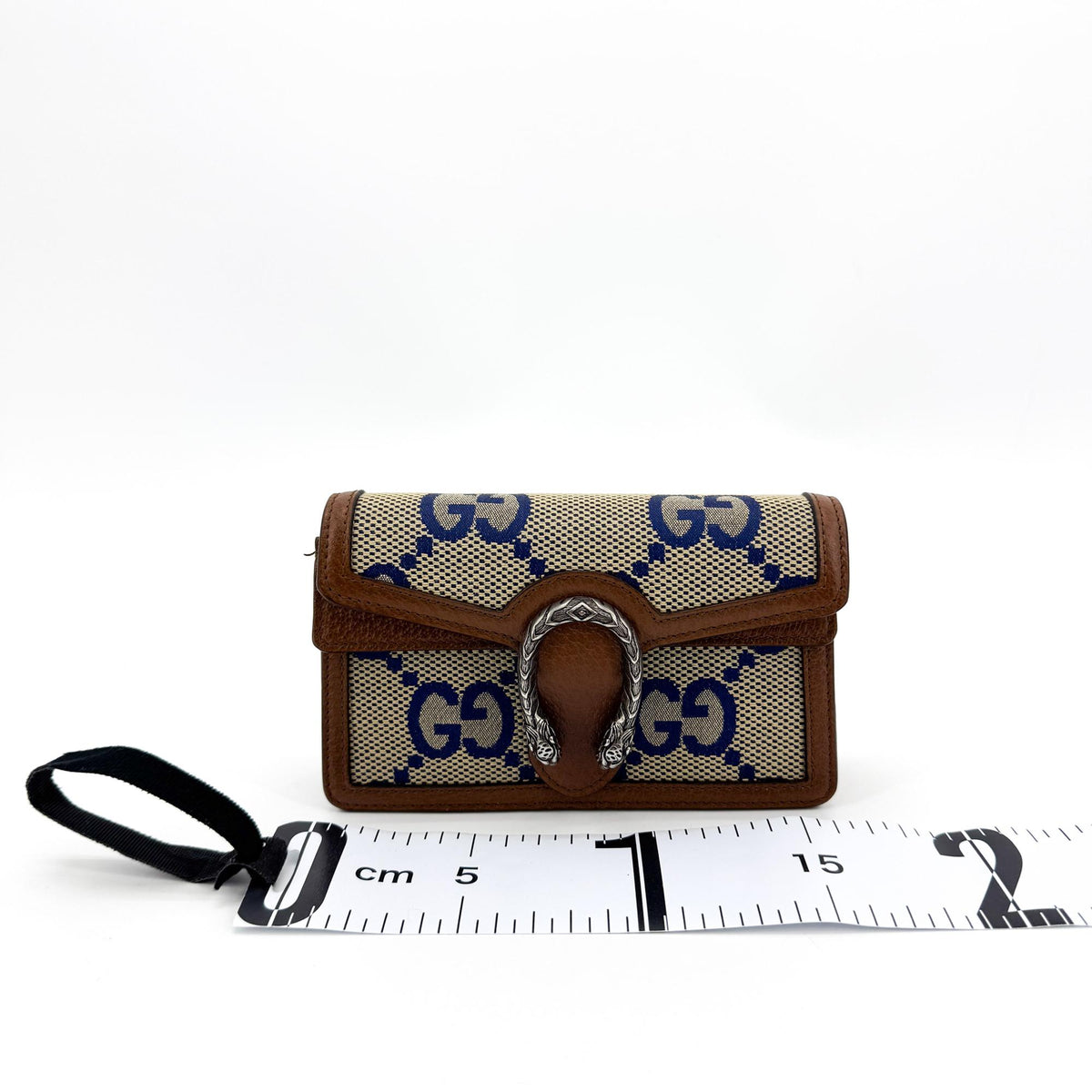 Gucci Dionysus Chain Jumbo Gg Canvas Brown Canvas Crossbody Bag Bag (Pre-Owned)
