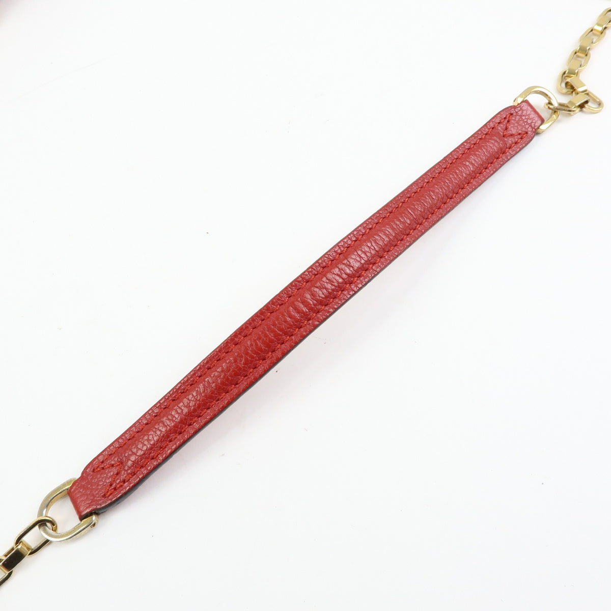 Louis Vuitton Saint Germain Monogram Empreinte Leather Red Leather Handbag (Pre-Owned)